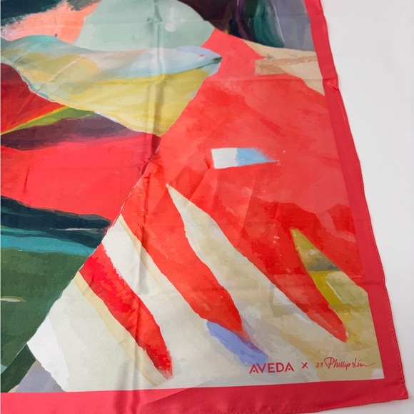 New Aveda .1 Phillip Lim Hair Scarf 23.5" Square-Limited Edition - Picture 3 of 7